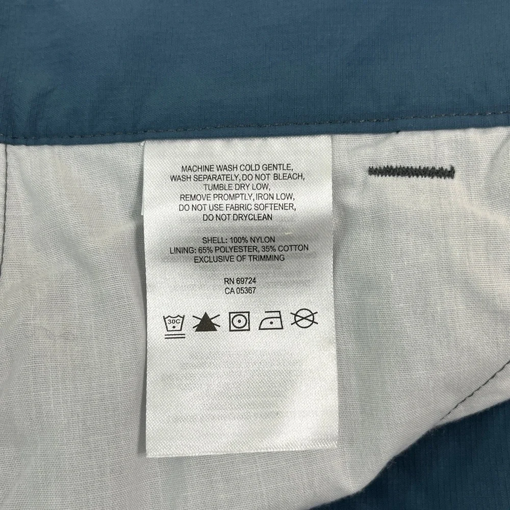 Columbia Battle Ridge Shorts Mens Size 36X9 Blue Cargo Pockets Belted Outdoor